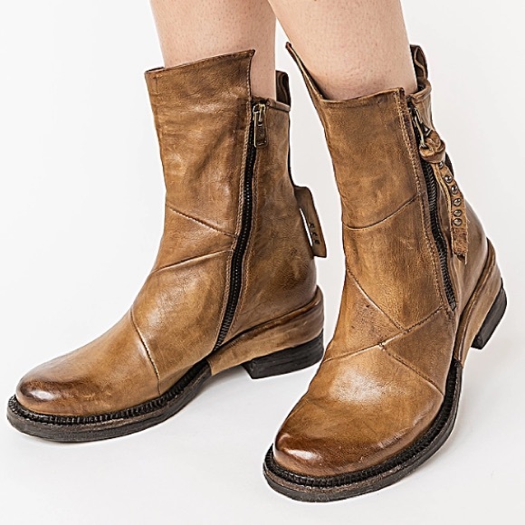 A.S.98 Shoes - New with Box A.S.98 Stratford Leather Suede Boots in Wheat size 38/7.5 Sold Out